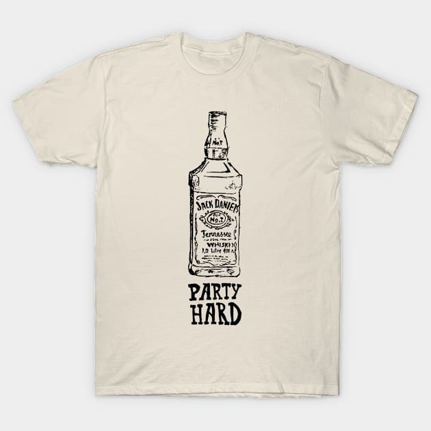 Party hard T-Shirt by sbzazuda